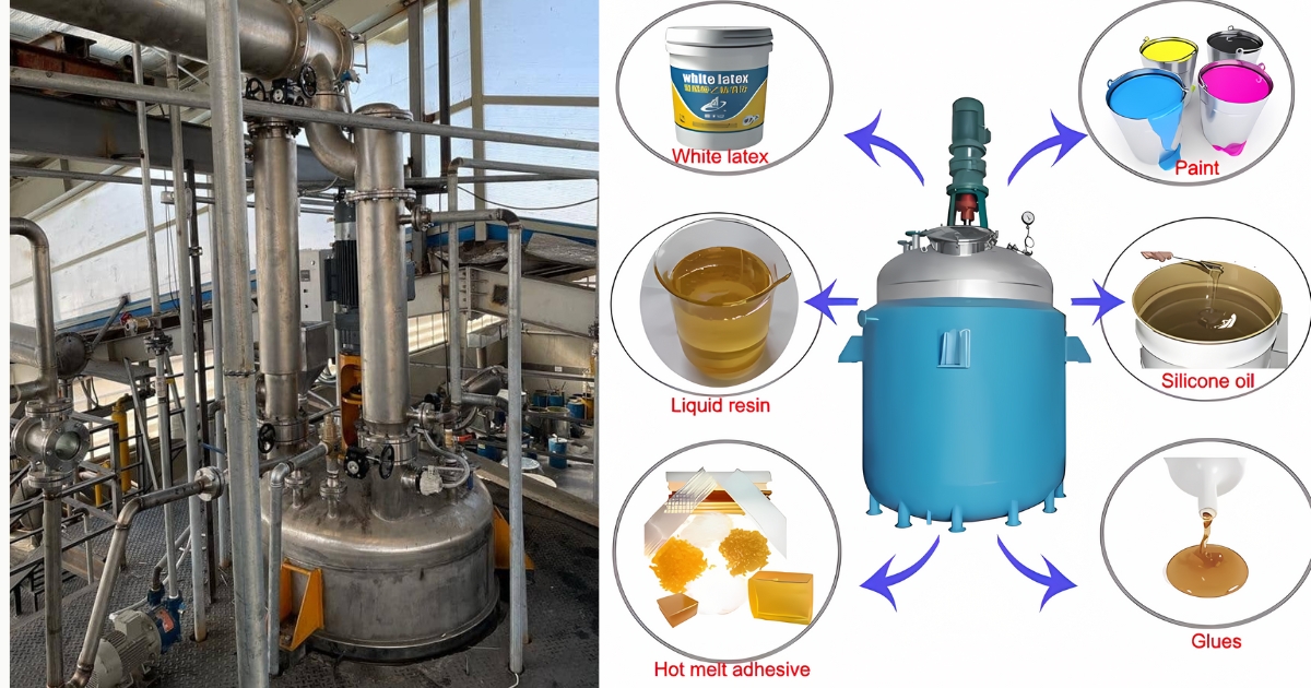 Acrylic resin production line